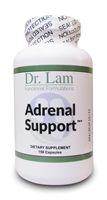 Adrenal Support by Dr. Lam - 150 Vegetarian Capsules - 1 Bottle