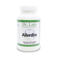 Allerdim by Dr. Lam - 120 Vegetarian Capsules - 1 Bottle