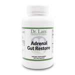 Adrenal Gut Restore by Dr. Lam - 100 Vegetarian Capsules - 1 Bottle