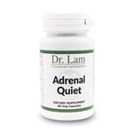 Adrenal Quiet by Dr. Lam - 60 Vegetarian Capsules - 1 Bottle
