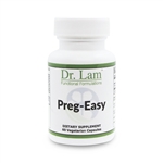 Preg-Easy by Dr. Lam - 60 Vegetarian Capsules - 1 Bottle